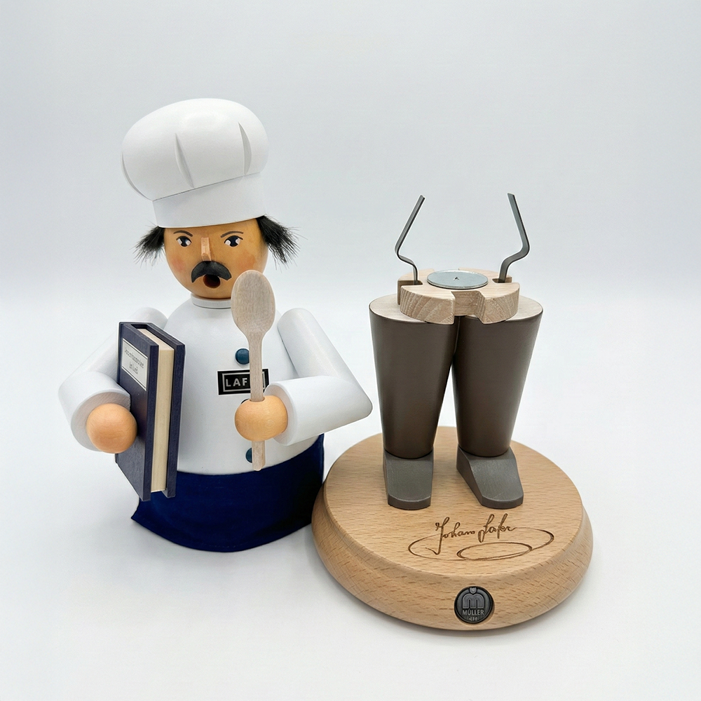 Handgefertigter Räuchermann LAFER Edition