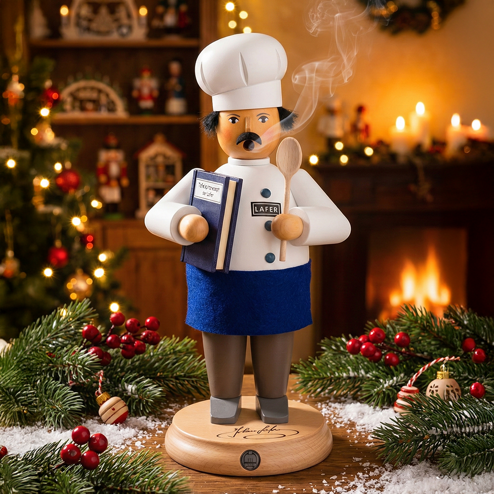 Handgefertigter Räuchermann LAFER Edition