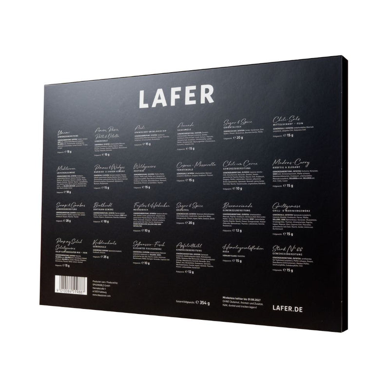 LAFER Weihnachts- und Gewürzkalender